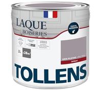 Tollens - Peinture, Laque, Ultra Résistante, Multisupport, Brillant, Gris Platine, 2L = 28m2