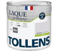 Tollens - Peinture, Laque, Ultra Résistante, Multisupport, Satin Télégris, 2L = 28m2