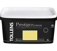 TOLLENS Prestige PM Peinture Murs, Meubles et Boiseries Satin Vert Anis 2L 28 M²