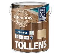 Tollens Saturateur - Ultra Résistant - Adhérence Renforcée - Protège et Décore - Satin - Naturel Mat - 2,5 L