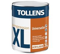 Tollens Sous couche Professionnelle - Multi-supports XL Impression UNIVERSELLE - Toutes pièces - 3L = 30m2