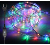TolleTour 10m Tuyau lumineux LED extérieur intérieur,240 LEDs Tuyau LED étanche,Lumière de fête éclairage de décoration Noël,Coloré