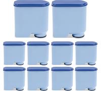 TolleTour 10x filtres à eau de rechange Waterdrop pour Philips AquaClean CA6903/10 SÜD, Compatible avec les machines à café automatiques Saeco Philips