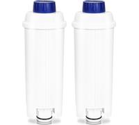 TolleTour 2 Pack Filtre à eau Filtre à café pour machine à café Delonghi DLSC002, Accessoires pour Compatible avec les modèles DeLonghi, ECAM, ETAM, ESAM, BCO et série EC