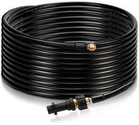 TolleTour 20m de tuyau de nettoyage de tuyaux Kit de nettoyage de tuyaux pour nettoyeurs haute pression Kärcher Kränzle K2 - K7