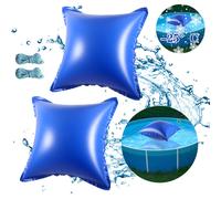 TolleTour 2pcs Pool Coussin d'hiver pour piscine Coussin d'air 122 x 122 x 60 cm, coussin de piscine, coussin d'air, coussin d'hiver pour bâche de couverture de piscine hivernage