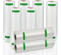 TolleTour 2x-8x Rouleaux sous vide Sacs sous vide 20 x 600 cm Film pour mise sous vide + sachets- 8x Rouleaux sous vide