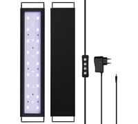 TolleTour 35-50cm LED aquarium éclairage réservoir de poissons lampe plein spectre lumière végétale pour la croissance des plantes d'aquarium