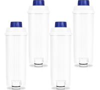 TolleTour 4x filtres à eau pour DeLonghi DLS C002, Accessoires pour Compatible avec les modèles de machines à café DeLonghi, ESAM, ECAM, BCO EC