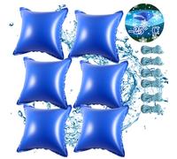 TolleTour 6pcs Pool Coussin d'hiver pour piscine Coussin d'air 122 x 122 x 60 cm, coussin de piscine, coussin d'air, coussin d'hiver pour bâche de couverture de piscine hivernage