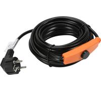 TolleTour 8m 128W Câble chauffant Protection antigel Câble chauffant Protection antigel Traçage de tuyaux autorégulant avec thermostat