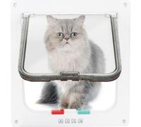 TolleTour Chatière Pet Chatière pour chien Chatière pour chat Flap 4 voies Chatière pour chien PetSafe