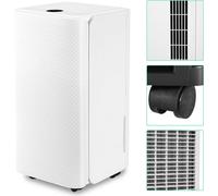 TolleTour Déshumidificateur 16L/jour - Déshumidificateur d'air - Réservoir amovible de 2L, minuterie de 24 heures