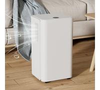 TolleTour Déshumidificateur, 16L/jour Réservoir 2L, Sécheur d'air portable Garage contre humidité saleté & moisissure pour chambre salle de bain cave placard bureau