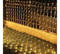 TolleTour Filet lumineux à LED 3 * 2 mètres 8 Type de fonction Filet lumineux à mémoire avec boîte de commande