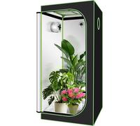 TolleTour Grow Tente pour plantes Tente de culture Serre Box Jardin Culture Légumes Herbes Armoire de culture Intérieur 40x40x120 cm