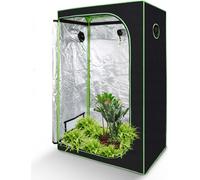 TolleTour Grow Tente pour plantes Tente de culture Serre Box Jardin Culture Légumes Herbes Armoire de culture Intérieur 100x100x200 cm