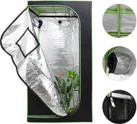TolleTour Growbox Fenêtre d'observation Tente de culture Tente pour plantes d'intérieur 100*100*200CM