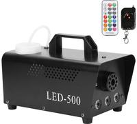 TolleTour Machine à fumée 500W Machine à fumée professionnelle et portable Halloween pour mariage Théâtre Fête Club DJ Effet