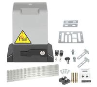 TolleTour Moteur d'ouverture de porte coulissante 370W Kit moteur jusqu'à 800kg Moteur de porte automatique Avec WiFi Bluetooth APP et télécommande + clé