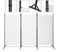 TolleTour Paravent Outdoor Séparateur d'espace jardin Mur espagnol Séparateur d'espace 3 pièces Beige