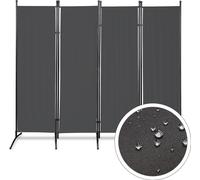 TolleTour Paravent Paravents Balcon Séparateur de pièce plusieurs choix Outdoor Cloison mur pare-vue 4 pièces Anthracite