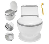 TolleTour Pot pour enfants Toilettes pour enfants avec réservoir amovible, pot pour bébé, entraîneur de toilette pour bébés et jeunes enfants avec couvercle et son