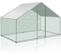 TolleTour Poulailler Enclos libre Poulailler Poussins Parc animalier 3x2x2m Poulailler