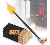 TolleTour Torches Torches de jardin Torches de cire Durée de combustion Torche de part professionnelle Fiançailles Torche de part professionnelle pour les fiançailles avec une longue durée de combusti