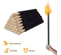 TolleTour Torches Torches de jardin Torches de cire Durée de combustion Torche de part professionnelle Fiançailles Torche de part professionnelle pour les fiançailles avec une longue durée de combusti