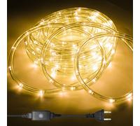TolleTour Tuyau lumineux à LED de 20m pour l'extérieur et l'intérieur,480 LED étanches,Lumière de fête et éclairage décoratif de Noël,Blanc chaud