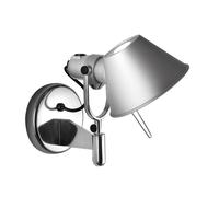 Artemide Tolomeo Faretto avec interrupteur, aluminium