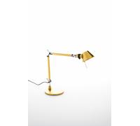 Artemide Tolomeo Micro Tavolo, doré - avec pied de lampe