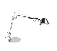 Artemide Tolomeo Micro Tavolo aluminium poli - avec pied de lampe