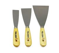 Tolsen PN15011610010172814 Lot de 3 grattoirs 30 mm 50 mm 80 mm Lot de 3 pièces