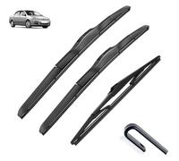 TOLUXY Essuie-glace pour Toyota Corolla 120 Hayon 2002-2007, 22"+19"+14", 3 Pièces, Balais d'essuie-glace avant et arrière, toutes saisons, RainX, OEM qualité