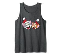Tom and Jerry Best Pals Christmas Santa Hats Débardeur