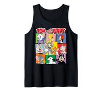 Tom and Jerry Character Squares Débardeur