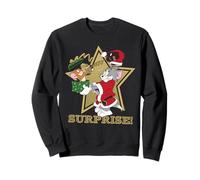 Tom and Jerry Christmas Surprise Sweatshirt