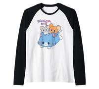 Tom and Jerry Gokko Kitty Ride Manche Raglan