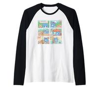 Tom and Jerry Gokko Travel Panels Manche Raglan
