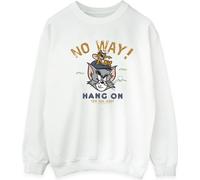 Tom And Jerry - "Hang On Golf" Sweat-shirt pour homme BI47086 (M) (Blanc)