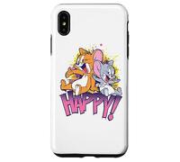 Tom and Jerry Jerry and Nibbles Happy! Coque pour iPhone XS Max