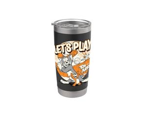Tom and Jerry Let's Play Gobelet isotherme en acier inoxydable double paroi