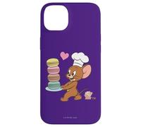 Tom and Jerry Macaron Love Coque pour iPhone 14 Plus
