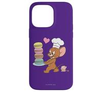 Tom and Jerry Macaron Love Coque pour iPhone 14 Pro Max