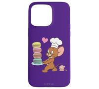 Tom and Jerry Macaron Love Coque pour iPhone 15 Pro Max