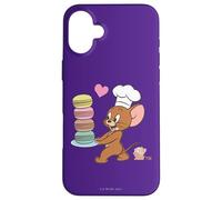 Tom and Jerry Macaron Love Coque pour iPhone 16 Plus