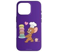 Tom and Jerry Macaron Love Coque pour iPhone 16 Pro