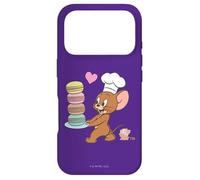 Tom and Jerry Macaron Love Coque pour iPhone 17 Pro